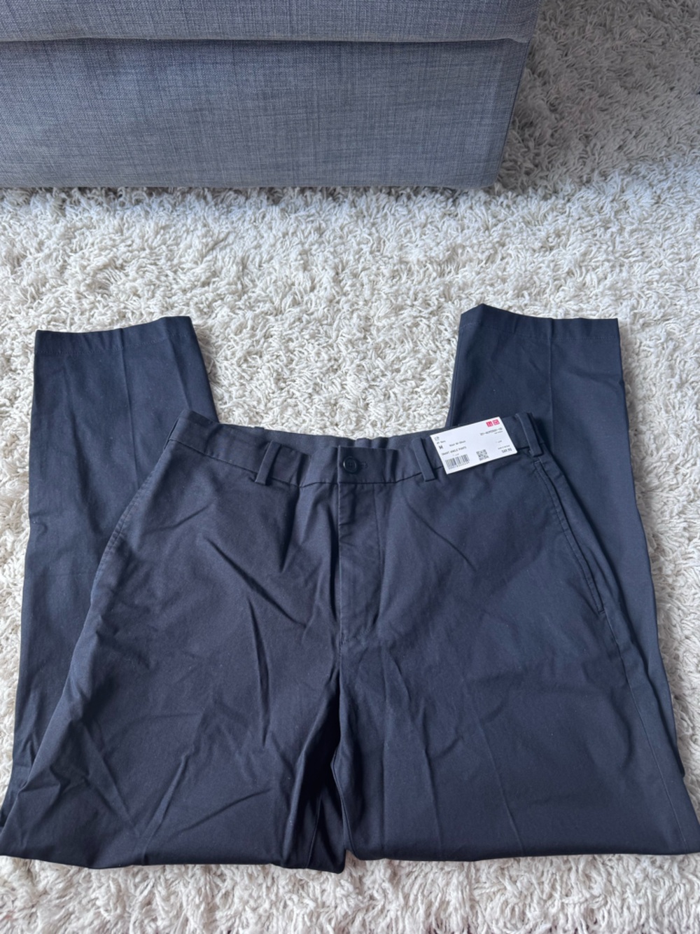 Uniqlo Navy Smart Ankle Pants - Men's M - Picture 4 of 7